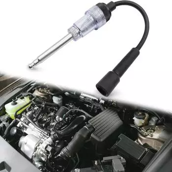 2023 Инструменты для ремонта Катушка системы зажигания Тест двигателя Автомобильный тестер свечей зажигания Линейный тестер искры зажигания Автомобильный диагностический инструмент чёрный