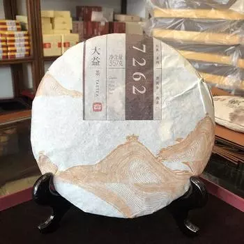 2023 Menghai Dayi Classic 7262 Спелый чай Пуэр Спелый чай Пуэр Пуэр 357г/12.59унц.