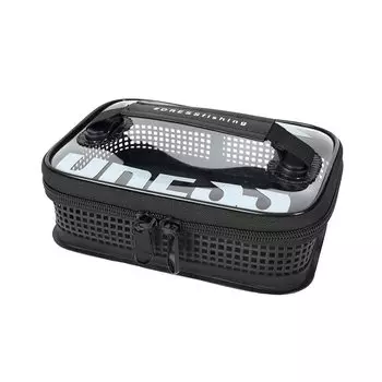 2023 Mesh Tackle Box Multi EVA Multifunctional Fishing Tackle Case Storage Container Tackle Bag Reel Case Worm Lure Box [DRESS] [VS]