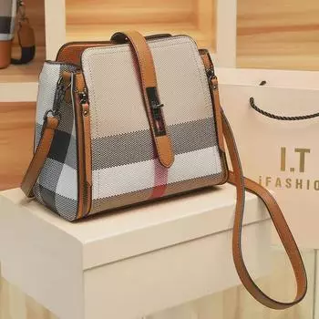 2023 Модная роскошная женская сумка-ведро с принтом - ручная и наплечная сумка-мессенджер