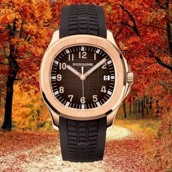 2023 модные и повседневные новые роскошные брендовые мужские часы, механические наручные часы, диаметр циферблата 42 мм, резиновый ремешок, светящийся из нержавеющей стали зелёный