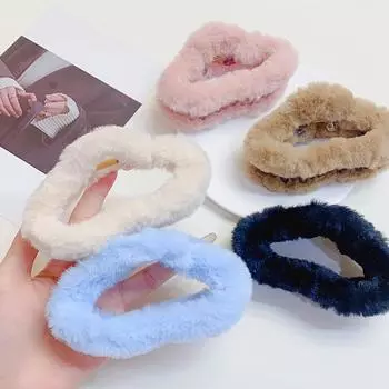 2023 модные когти для волос Vinage, большие плюшевые заколки, заколки для волос, аксессуары для волос для женщин, корейские заколки, заколки для волос, застежка для волос