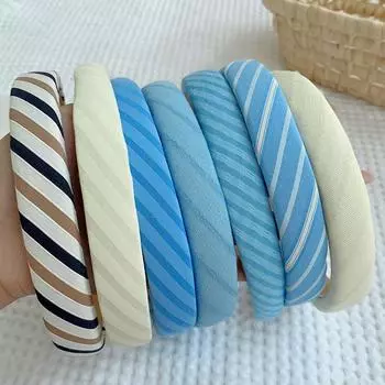 2023 модные женские тканевые ленты для волос, головной убор, повязка на голову для девочек, повязка для волос с макияжем, обруч для волос, женские аксессуары для волос, корейские головные уборы