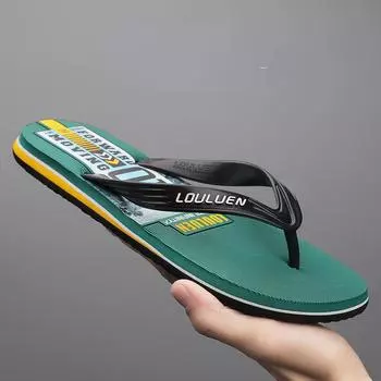 2023 мужская летняя новая верхняя одежда с мягкой подошвой, противоскользящая, с защитой от запаха для занятий спортом на открытом воздухе, прочные пляжные сандалии 39