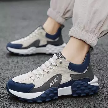 2023 Мужская обувь Высококачественные мужские кроссовки Модная нескользящая уличная повседневная обувь Мужская 2023 Весенняя удобная новая спортивная повседневная обувь 39