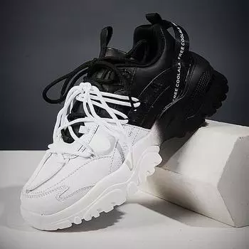 Мужские амортизирующие кроссовки большого размера, спортивные и уличные кроссовки, удобные легкие неуклюжие кроссовки, размер 39-45 39