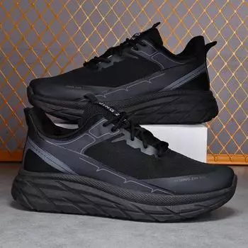 2023 Мужские легкие дышащие сетчатые кроссовки для пап - Мягкая подошва, модные и спортивные 40 серый