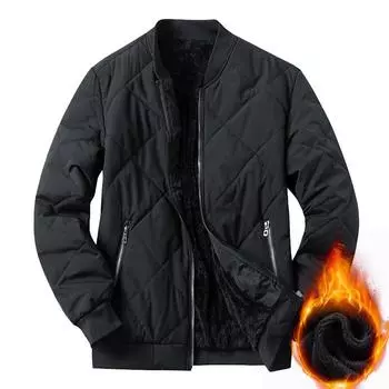 2023 мужское зимнее пальто, теплая парка, мужская куртка, ветрозащитная парка, мужская зимняя куртка, мужское пальто XXXXXL чёрный