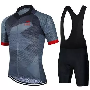 2023 мужской летний комплект Salexo Team для велоспорта, MTB, униформа, велосипедная одежда, костюмы, шорты-нагрудник, велосипедная одежда XS