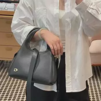 2023 Натуральная кожа Ретро Lane 23 Женская ручная сумка и сумка через плечо 22*31*13cm