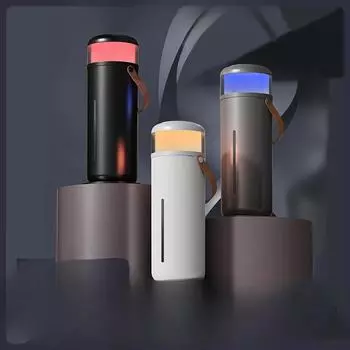 2023 New Humidifier Home Silent Bedroom Sprayer Heavy Fog Pregnant Woman Baby Voice Controlled Humidifier Household белый