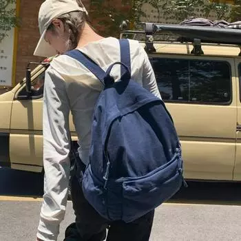 2023 Нишевый рюкзак для отдыха, холщовый рюкзак, женский уличный рюкзак, рюкзак, минималистский студенческий рюкзак
