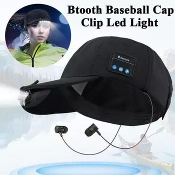 2023 Новая частная модель, креативная Bluetooth музыкальная шляпа от солнца, уличная беспроводная шляпа для наушников, светодиодная светящаяся шляпа с утиным языком
