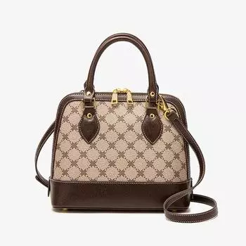 2023 Новая летняя модная универсальная сумка на одно плечо с ретро-принтом большой вместимости M