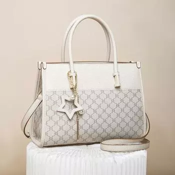 2023 Новая летняя сумка высокого качества, сумка через плечо, большая вместительная женская модная сумка через плечо M