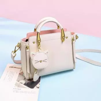 2023 Новая модная модная женская сумка, универсальная женская сумка через плечо на одно плечо, женская сумка через плечо M белый