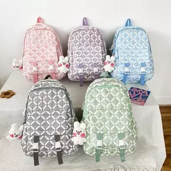 2023 Новая школьная сумка для девочек, школьный рюкзак с пузырьками, минималистичный студенческий рюкзак, школьный рюкзак большой вместимости only bag