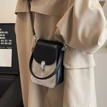 2023 Новая универсальная сумка через плечо в стиле ретро для переноски мобильного телефона