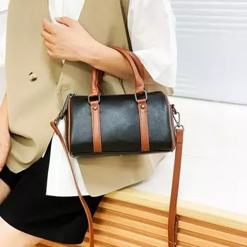2023 Новая женская сумка большой вместимости, сумка из воловьей кожи с верхним слоем, маленькая сумка из натуральной кожи, сумка через плечо на одно плечо для мам