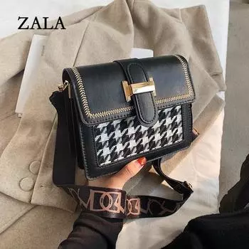 2023 Новая женская сумка, модная ретро-трендовая маленькая квадратная сумка контрастного цвета, сумка через плечо на одно плечо, женская сумка 18x8x15 красный