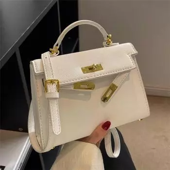 2023 Новая женская сумка в западном стиле, универсальная сумка-мессенджер коричневый