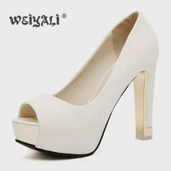 2023 Новые туфли с открытым носком на высоком каблуке: Женские водонепроницаемые туфли-лодочки на толстом каблуке, подходящие для ночных клубов, с универсальной конструкцией. 40 чёрный