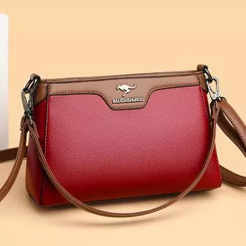 2023 Новые женские сумки-мессенджеры с 2 ремнями Высококачественные кожаные сумки Кошельки Роскошные дизайнерские женские сумки на ремне Sac чёрный