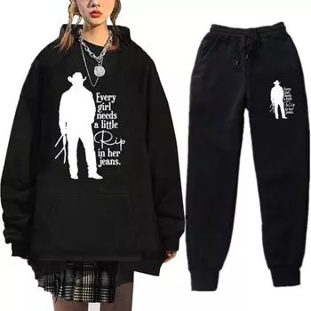 2023 Новый комплект свитера с принтом, модный модный мужской и женский спортивный комплект для отдыха, утолщенный S