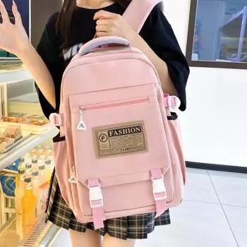 2023 Новый простой и универсальный рюкзак большой вместимости для средней школы, средней школы, студента колледжа, дорожный компьютерный рюкзак