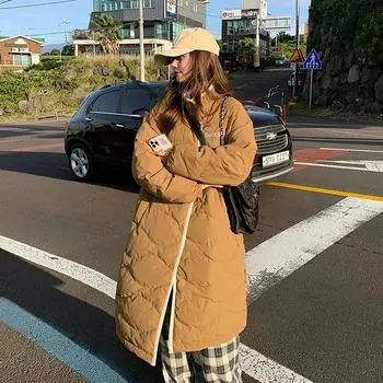 2023 Новый пуховик средней длины для отдыха на открытом воздухе для женщин и пар M белый