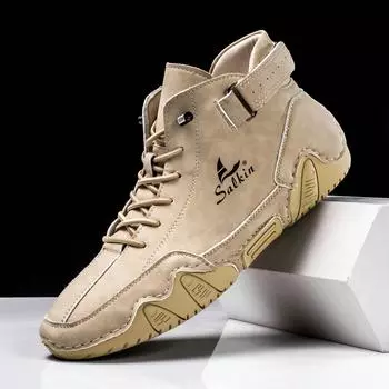 2023 Octopus Men s High-top Martin Boots - Hot-Selling Casual Fall/Winter Footwear 45