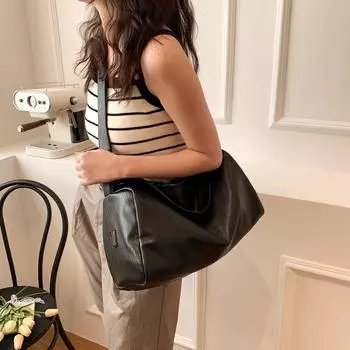 2023 однотонная весенняя трендовая сумка из искусственной кожи, повседневная, повседневная, простая женская сумка, сумка на одно плечо, сумка через плечо, женская сумка на молнии