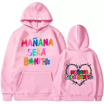 2023 осень и зима Karol G унисекса Sera с очагом модная ретро музыкальная толстовка унисексана Sera Bonito милая толстовка Karol G для унисекс унисекс 2XL