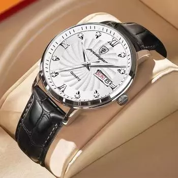 2023 Последние тенденции модные мужские часы с кварцевым механизмом Часы высокого качества с бриллиантами Светящиеся водонепроницаемые роскошные часы со спиральным циферблатом