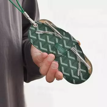 2023 ПУ кожаный чехол для очков ручной работы солнцезащитный футляр портативный протектор близорукости простой подвесной ящик для хранения запястья жёлтый