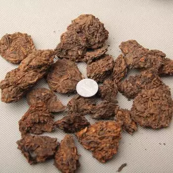 2023 Пуэр Старая чайная головка Натуральный Туо Суперкласс Джинья Мэнхайская голова приготовленная 250г