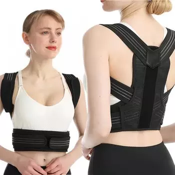 2023 REPETRI TECH Осанка Пояс для осанки от Wrapped Shoulder Hunchback Shoulder Blade Supporter с подушкой [Под наблюдением мануального терапевта]