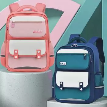 2023 Рюкзак из полиэстера в британском стиле для учащихся 1–6 классов начальной школы — легкий школьный ранец для детей