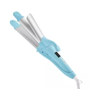 2023 SALONIA 2WAY выпрямляющий щипцы для завивки волос 32 мм щипцы совместимы с зарубежными странами Быстрое время около 50 секунд [Весна/Лето Ограничено] и