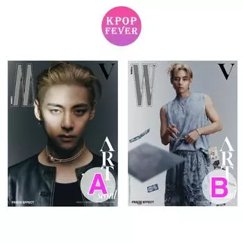 2023.SEP W КОРЕЯ BTS V ОБЛОЖКА