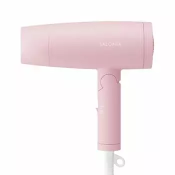 2023 Spring/Summer Limited SALONIA | Speedy Ion Dryer [Universe Rose] Large Air Volume, Quick Drying, Lightweight, Negative Ion, Foldable Hair Dryer,