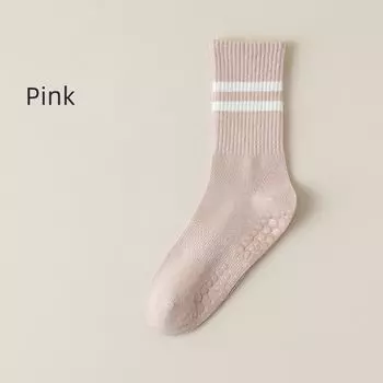 2023 Summer New Arrival Yoga Socks Children s Professional Non Slip Knee Socks Pilates Athletic Socks Summer Indoor Fitness Manager Pink