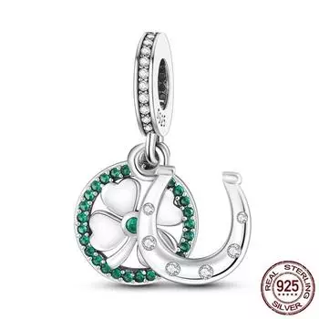 2023 Талисманы на удачу, серебро 925 пробы, подвеска в виде дерева семейной жизни, платиновые подвески, подходит для браслета, женские украшения из бисера «сделай сам»