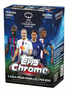 2023 Topps UEFA Womens Chrome Value Box UWCL Champions League Chrome - Womens