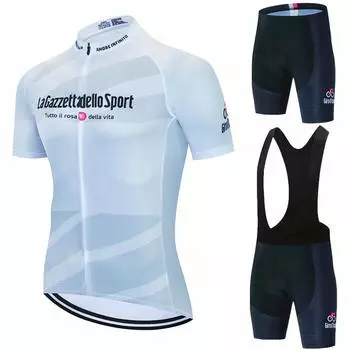 2023 Tour De Italia Италия Одежда для велоспорта Одежда для дорожного велосипеда Дышащая анти-УФ-одежда для горного велосипеда с коротким рукавом Велосипедный трикотаж XS