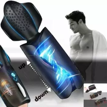 2023 Тренажер для увеличения пениса Секс-игрушки для мужчин Мужской мастурбатор Двойной мотор Вибрирующий член Массажер для члена Мужская мастурбация