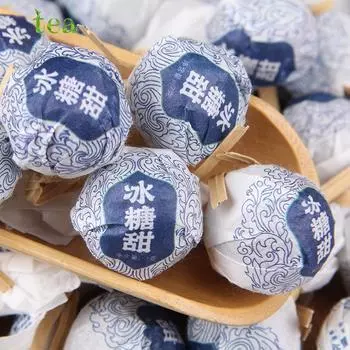 2023 Весна Исландское древнее дерево Чистый материал Туо Ча Лонг Чжу Маленькие гранулы Высокой консистенции Каменный сахар Сладкий сырой чай Чай Пуэр Исландский сладкий