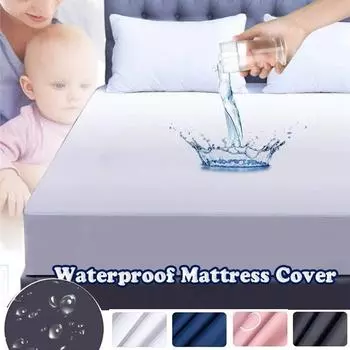 2023 водонепроницаемое покрывало, постельное белье, простыни, наматрасники с эластичным домашним покрывалом, изоляция мочи и воды 80x200+30cm Only a Sheet