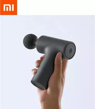 2023 XIAOMI Mijia Fascia Gun 2C Smart Gear Memory Мини Портативный электрический массажный пистолет для расслабления мышц, облегчение боли, фитнес-массажер
