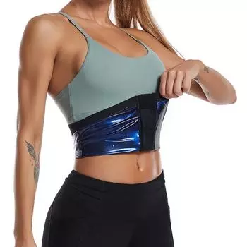 Женский корсет для талии, пояс для похудения, три груди, послеродовой, для похудения S/M темно-синий